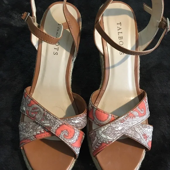 Talbots Wedge Sandal - Picture 2 of 5